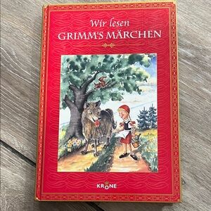 German Grimm's Fairy Tales Book
